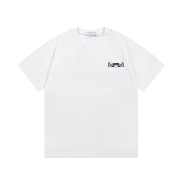 23ss new woman men's t-shirts high end bb classic wave letter printed short sleeve vacation summer fashion breathable street tee oversi, White;black
23ss new woman men's t-shirts high end bb classic wave letter printed short sleeve vacation summer fashion breathable street tee oversi, White;black