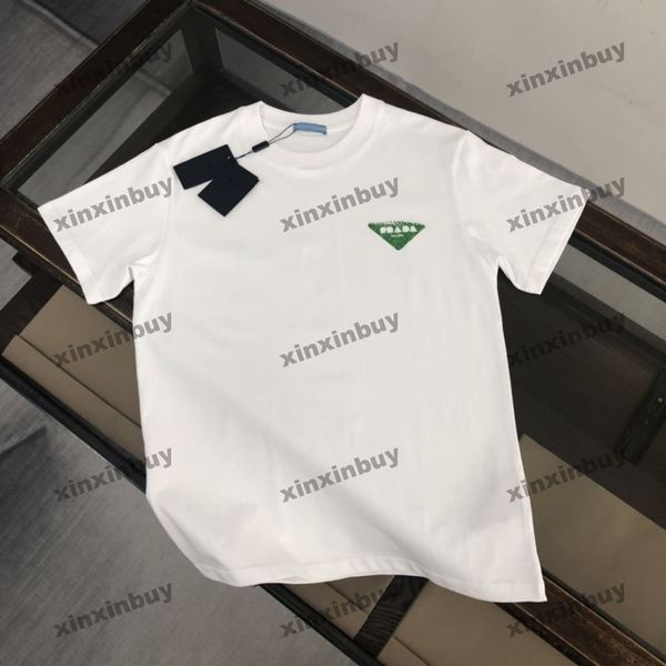 xinxinbuy men designer tee t shirt 23ss gradient triangle label milano print short sleeve cotton women black white gray red m-3xl, Black;brown
xinxinbuy men designer tee t shirt 23ss gradient triangle label milano print short sleeve cotton women black white gray red m-3xl, Black;brown