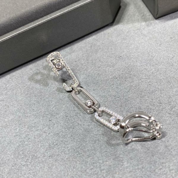 925 sterling silver chain earrings for girls fashion jewelry brand earrings, Golden;silver
925 sterling silver chain earrings for girls fashion jewelry brand earrings, Golden;silver
