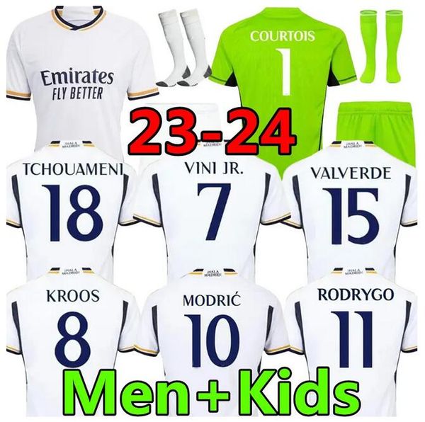 benzema 23/24 soccer jerseys vini jr valverde tchouameni 2023 2024 fans player real men camavinga modric champions camiseta kids kit full se, Black;yellow
benzema 23/24 soccer jerseys vini jr valverde tchouameni 2023 2024 fans player real men camavinga modric champions camiseta kids kit full se, Black;yellow