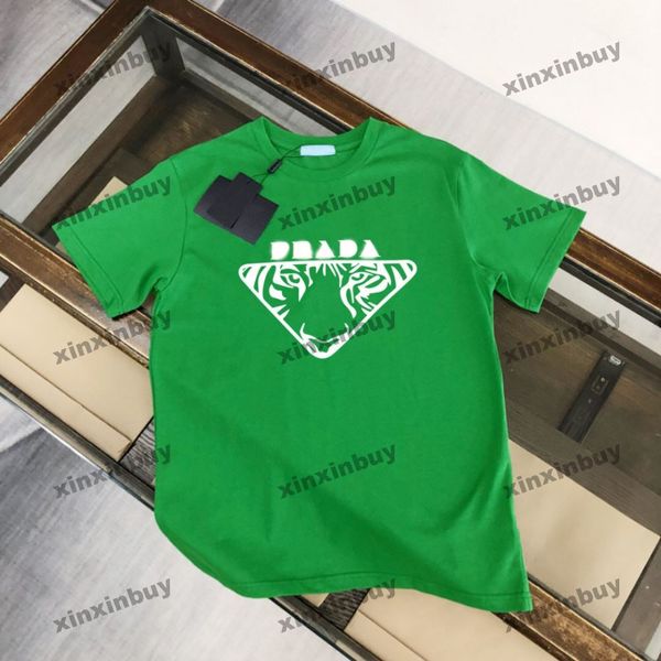 xinxinbuy men designer tee t shirt 23ss tiger triangle label milano letter print short sleeve cotton women black white gray green m-3xl, Black;brown
xinxinbuy men designer tee t shirt 23ss tiger triangle label milano letter print short sleeve cotton women black white gray green m-3xl, Black;brown