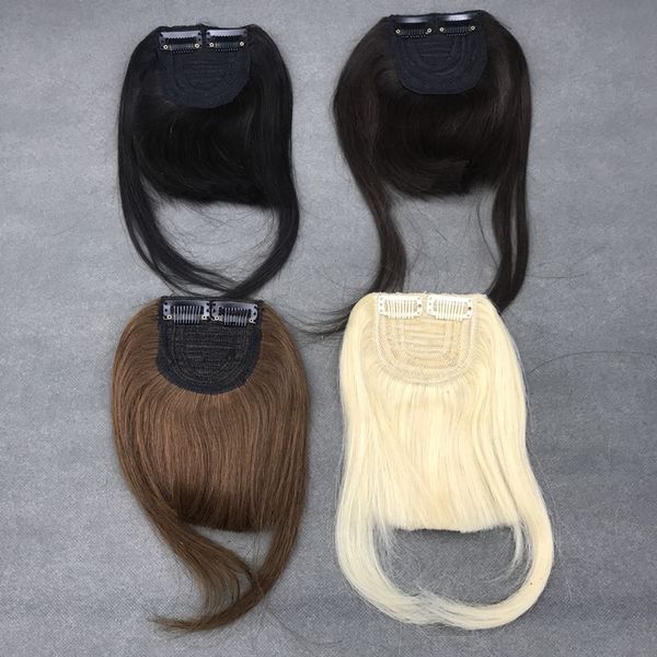 stock machined human hair bangs 7*6.5 cm 6/60# 1b 2# 4# 613 human hair fringes 6 inches, Black;brown
stock machined human hair bangs 7*6.5 cm 6/60# 1b 2# 4# 613 human hair fringes 6 inches, Black;brown