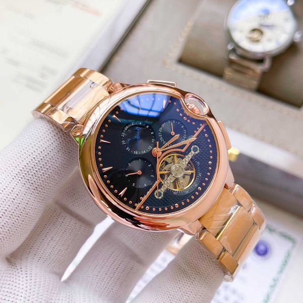 mens watch automatic multi-functional mechanical large flywheel watch stainless ceramic steel strap mens fashion business watch, Slivery;black
mens watch automatic multi-functional mechanical large flywheel watch stainless ceramic steel strap mens fashion business watch, Slivery;black