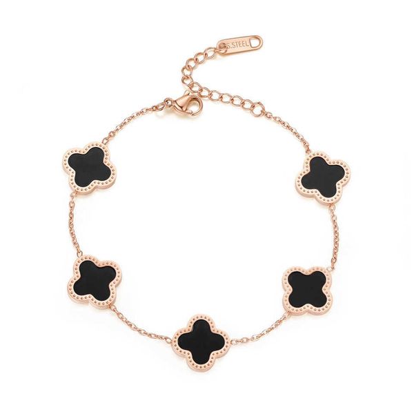 charm bracelets chain japanese and korean fashion four leaf five flower bracelet female lucky grass peacock white fritillaria 18k rose gold, Golden;silver
charm bracelets chain japanese and korean fashion four leaf five flower bracelet female lucky grass peacock white fritillaria 18k rose gold, Golden;silver