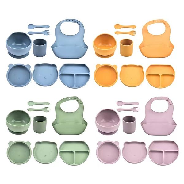 baby's dinner plate dividing plate suction cup integrated baby's supplementary food learning to eat silicone bowl children's
baby's dinner plate dividing plate suction cup integrated baby's supplementary food learning to eat silicone bowl children's