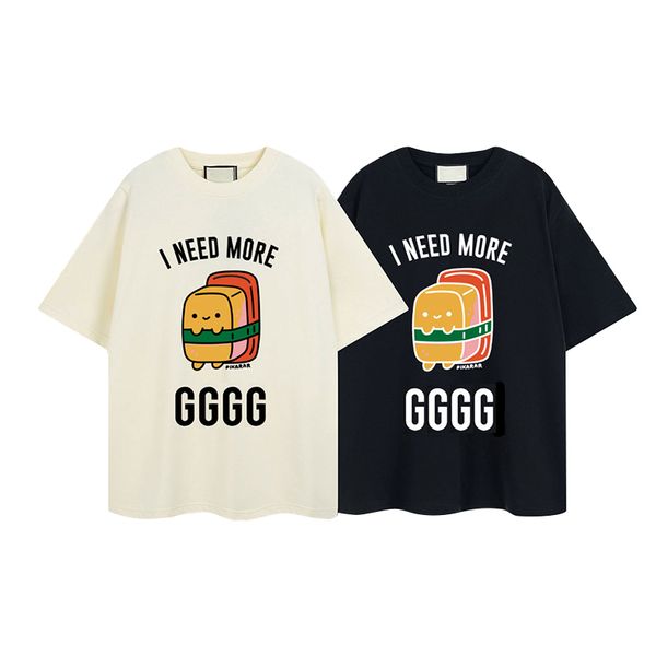 designer men's t-shirt men's and women's luxury brand cartoon pattern printing cotton t-shirt summer round neck short-sleeved, White;black
designer men's t-shirt men's and women's luxury brand cartoon pattern printing cotton t-shirt summer round neck short-sleeved, White;black