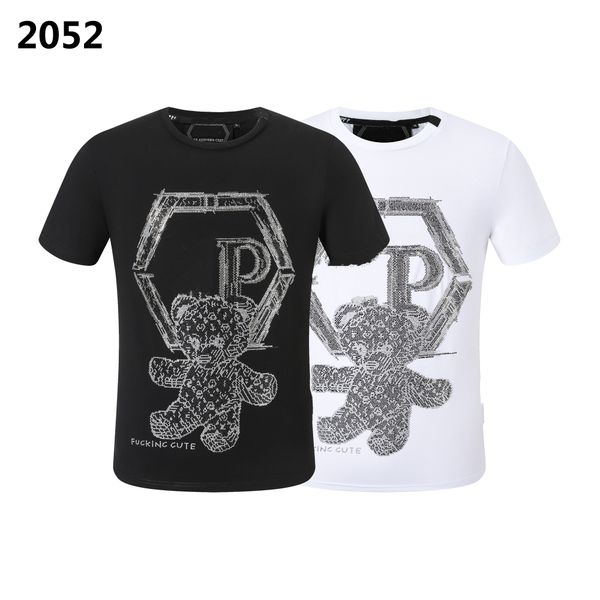 phillip plain summer men's skull rhinestone t-shirt beads fashion designer men's t-shirt qp letter embroidery men's women, White;black
phillip plain summer men's skull rhinestone t-shirt beads fashion designer men's t-shirt qp letter embroidery men's women, White;black