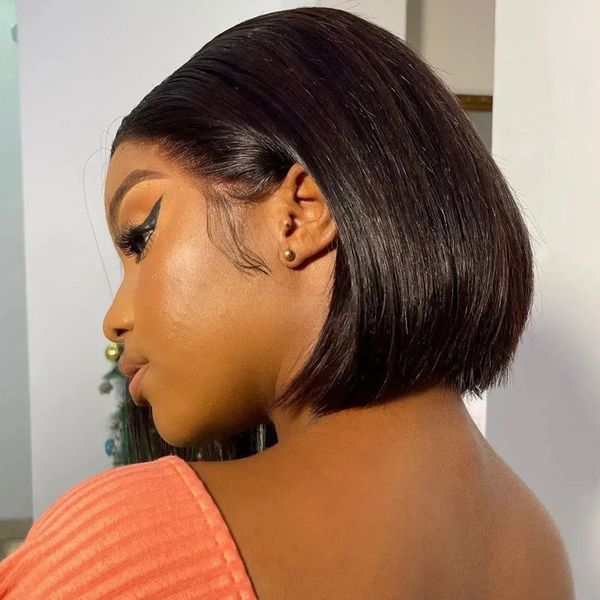 short straight human hair bob wigs 13x4 lace frontal wigs for women brazilian remy hair pre plucked natural hd straight bob wigs, Black;brown
short straight human hair bob wigs 13x4 lace frontal wigs for women brazilian remy hair pre plucked natural hd straight bob wigs, Black;brown