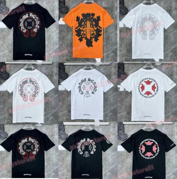 men's and women's classic t shirt heart fashion ch brand letter sanskrit cross pattern sweater t-shirts designers chromes pullover, White;black
men's and women's classic t shirt heart fashion ch brand letter sanskrit cross pattern sweater t-shirts designers chromes pullover, White;black
