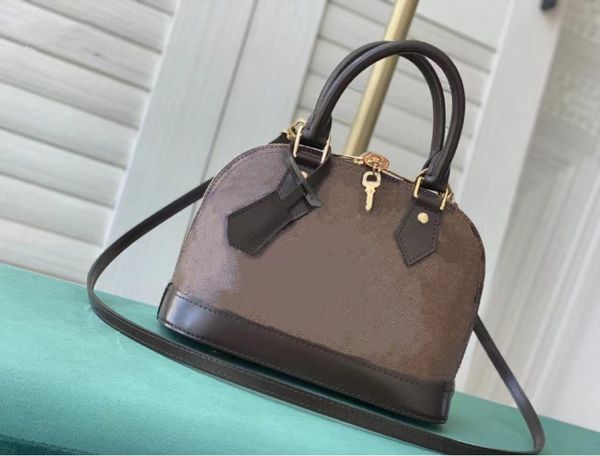 bags cross body women's straps alma high leather embroidery bb shell bag 24cm handbag retiro classic canvas material shopping 53152 412, Black;red
bags cross body women's straps alma high leather embroidery bb shell bag 24cm handbag retiro classic canvas material shopping 53152 412, Black;red