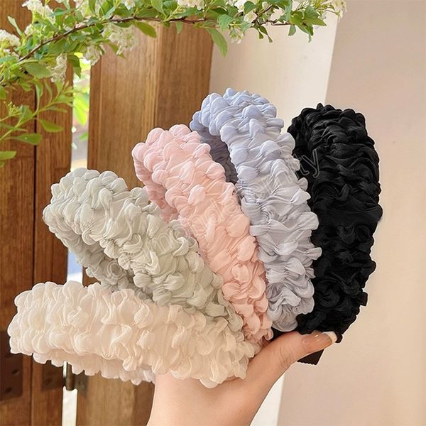 high grade solid color seersucker pleated headband fashion hair accessories women's trend leisure hairbands hair band hoop girl, Silver
high grade solid color seersucker pleated headband fashion hair accessories women's trend leisure hairbands hair band hoop girl, Silver