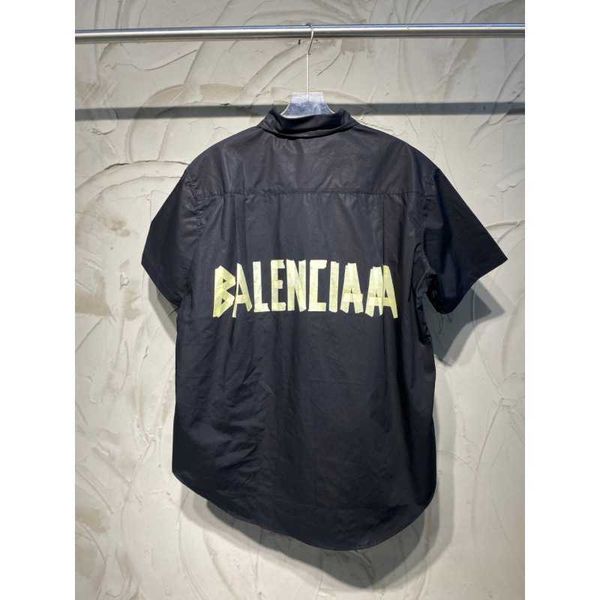 the correct version of the new tape convenience sticker printed shirt high-definition cotton and linen short sleeves, White
the correct version of the new tape convenience sticker printed shirt high-definition cotton and linen short sleeves, White