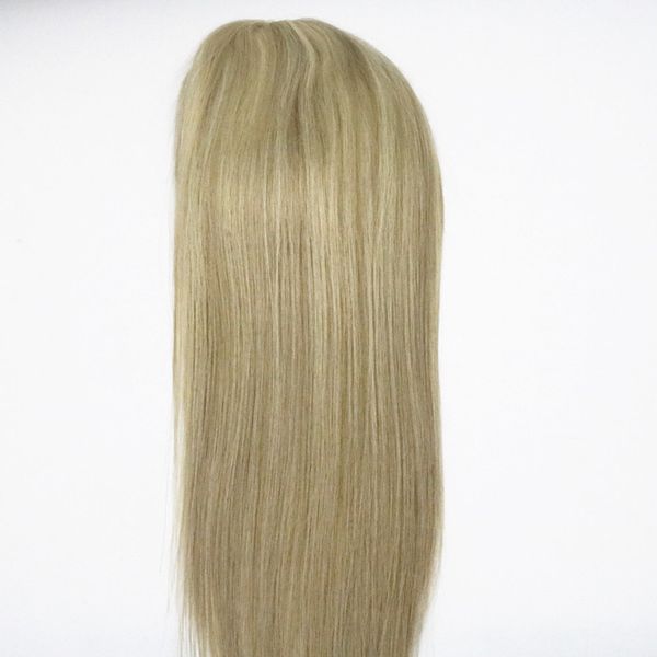 stock human hair ers blonde highlights mixed color piano color 6/60# platinum human hair pieces mono base white women's toupee 6*7 inch, Black;brown
stock human hair ers blonde highlights mixed color piano color 6/60# platinum human hair pieces mono base white women's toupee 6*7 inch, Black;brown