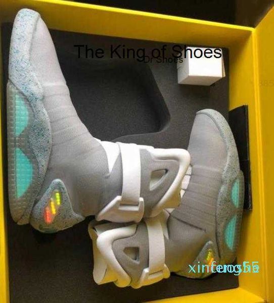air mag mens back to the future lighting mags shoes led lights up marty mcfly's glow in the dark sneakers grey with yellow box 2022 1to, Black
air mag mens back to the future lighting mags shoes led lights up marty mcfly's glow in the dark sneakers grey with yellow box 2022 1to, Black