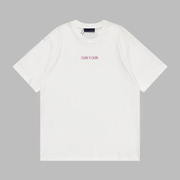 23ss new made in italy woman men's t-shirts high end limited classic letter embroidery short sleeve vacation summer fashion breathable, White;black
23ss new made in italy woman men's t-shirts high end limited classic letter embroidery short sleeve vacation summer fashion breathable, White;black