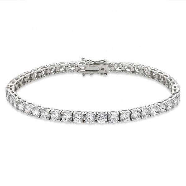 925 sterling silver jewelry 18k white gold plated 4mm zirconia tennis bracelet wholesale
925 sterling silver jewelry 18k white gold plated 4mm zirconia tennis bracelet wholesale