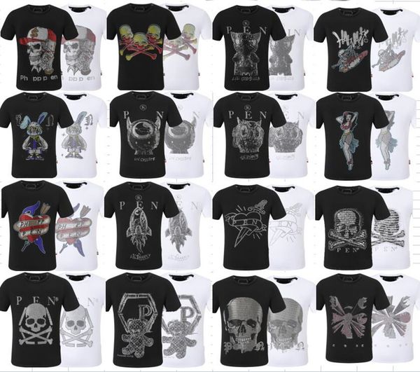 phillip plain summer men's skull rhinestone t-shirt beads fashion designer men's t-shirt qp letter embroidery men's women, White;black
phillip plain summer men's skull rhinestone t-shirt beads fashion designer men's t-shirt qp letter embroidery men's women, White;black