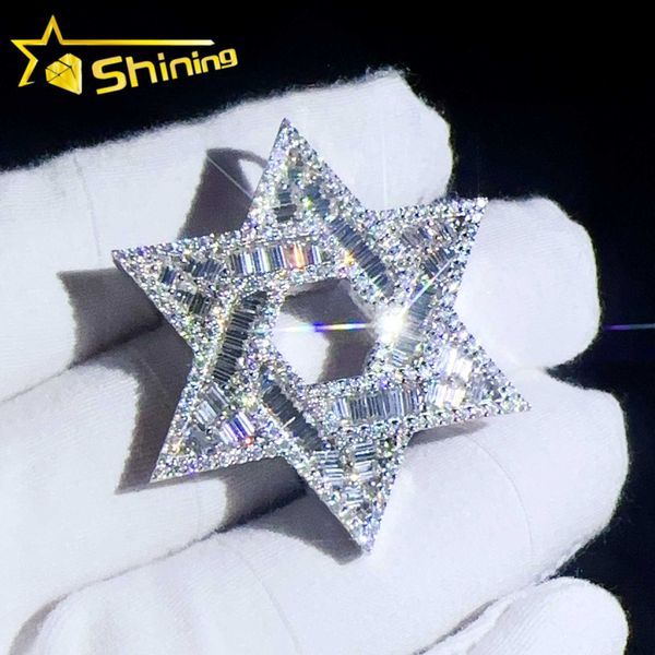 iced out moissanite jewelry hip hop hexagon pendant gra certified d moissanite hollow out tennis necklace pendant, Silver
iced out moissanite jewelry hip hop hexagon pendant gra certified d moissanite hollow out tennis necklace pendant, Silver
