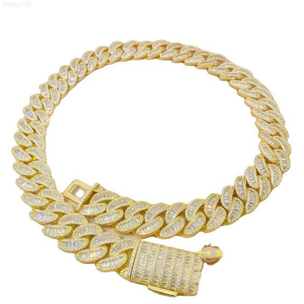 8mm 10mm 12mm custom pass diamond tester hip hop 925 iced out cuban chain necklace vvs moissanite cuban link chain necklace, Silver
8mm 10mm 12mm custom pass diamond tester hip hop 925 iced out cuban chain necklace vvs moissanite cuban link chain necklace, Silver