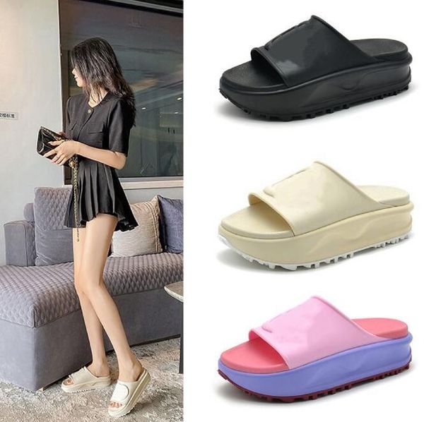 designer thick soled slippers lightweight foam women covered platform sandals macaron thick bottom casual 60mm slipper black white colorful
designer thick soled slippers lightweight foam women covered platform sandals macaron thick bottom casual 60mm slipper black white colorful