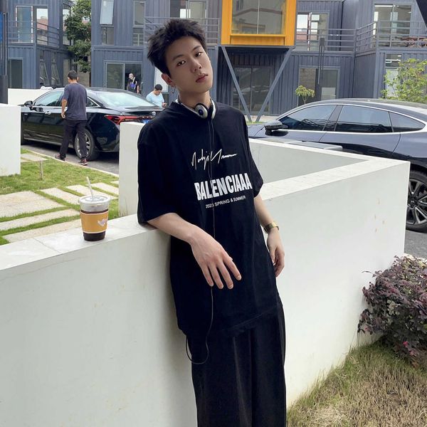 high edition family summer new simple letter print t-shirt pure cotton short sleeve fashion, White
high edition family summer new simple letter print t-shirt pure cotton short sleeve fashion, White