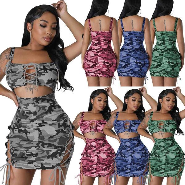 womens summer printed navel dress hollow out eyelet drawstring skirt, Black;gray
womens summer printed navel dress hollow out eyelet drawstring skirt, Black;gray