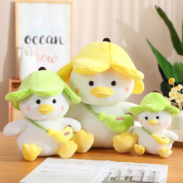 65cm New Creative Banana Duck Plush Toy Kawaii Ducks With Hat Stuffed Animal Soft Pillow Appease Doll Toys for Kids Girls Gift s s, Yellow
65cm New Creative Banana Duck Plush Toy Kawaii Ducks With Hat Stuffed Animal Soft Pillow Appease Doll Toys for Kids Girls Gift s s, Yellow