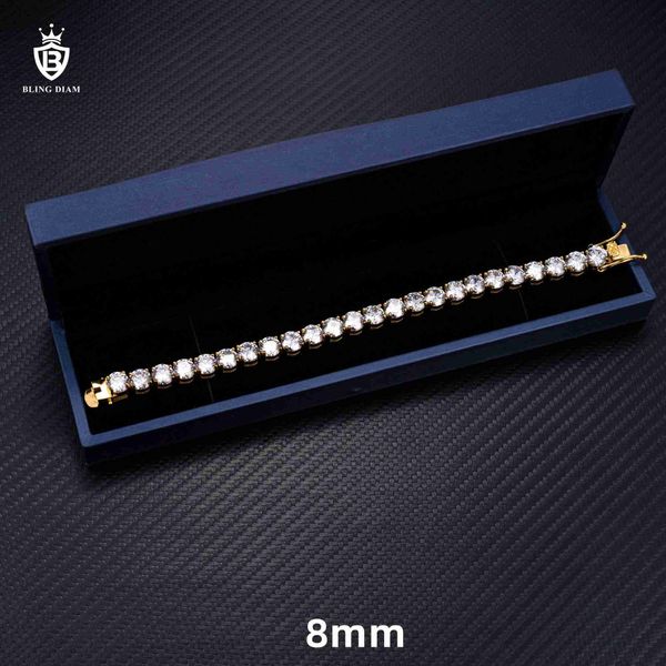 wholesale fine jewelry cubic zirconia 8mm hip hop tennis chain men stainless steel tennis bracelet, Silver
wholesale fine jewelry cubic zirconia 8mm hip hop tennis chain men stainless steel tennis bracelet, Silver