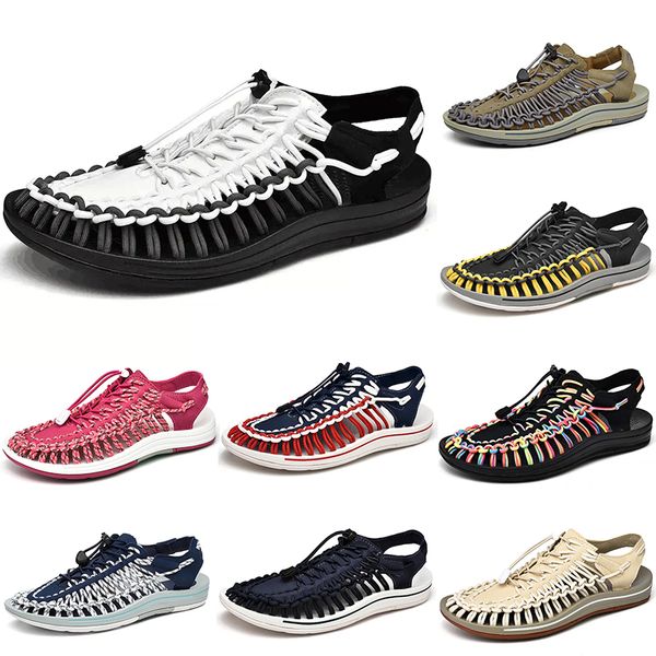 2023 beach woven casual shoes men women multi-colored white blue pink brown black red mens trainers outdoor sports sneakers
2023 beach woven casual shoes men women multi-colored white blue pink brown black red mens trainers outdoor sports sneakers