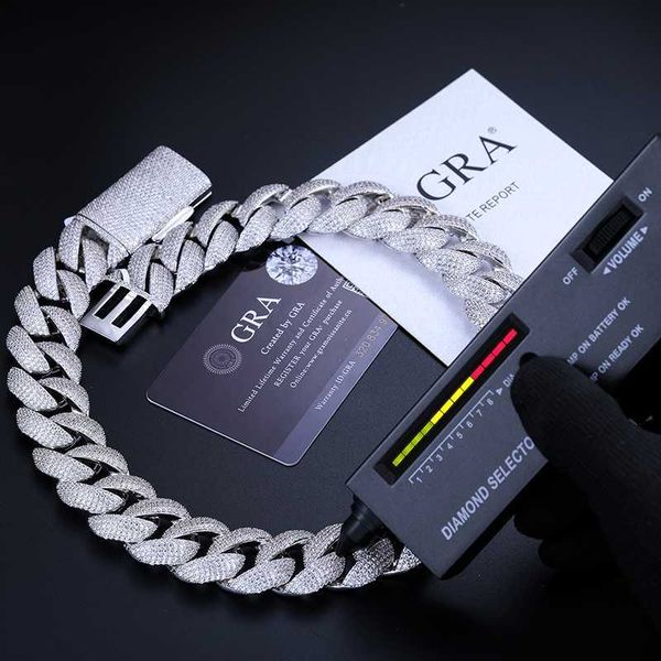 gra certificate 23mm d color vvs moissanite diamond iced out cuban link chain gold plated 925 sterling silver cuban necklace
gra certificate 23mm d color vvs moissanite diamond iced out cuban link chain gold plated 925 sterling silver cuban necklace