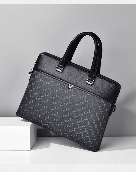 new men's briefcase single shoulder crossbody pvc casual double zipper business documents computer gift cross-border men's bag
new men's briefcase single shoulder crossbody pvc casual double zipper business documents computer gift cross-border men's bag