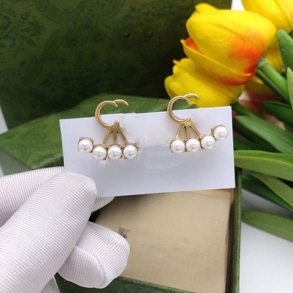 designer retro earring letter double g logo stud earing luxury women jewelry metal ggity crystal pearl earring 9034we, Golden;silver
designer retro earring letter double g logo stud earing luxury women jewelry metal ggity crystal pearl earring 9034we, Golden;silver