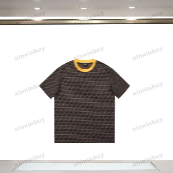 xinxinbuy men designer tee t shirt 23ss double letter printing pattern roma short sleeve cotton women green khaki red s-2xl, Black;brown
xinxinbuy men designer tee t shirt 23ss double letter printing pattern roma short sleeve cotton women green khaki red s-2xl, Black;brown