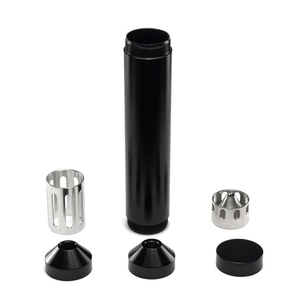 fuel filter 8"l 1.75"od aluminum ring style solvent cleaning tube adapter thick wall 5/8x24 and 1/2x28 end cap for airsoft ar15 s&
fuel filter 8"l 1.75"od aluminum ring style solvent cleaning tube adapter thick wall 5/8x24 and 1/2x28 end cap for airsoft ar15 s&