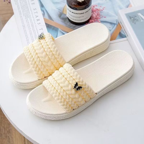 summer slippers women fashion soft sole outdoor comfortable leisure breathable deodorant indoor quiet massage sandals, Black
summer slippers women fashion soft sole outdoor comfortable leisure breathable deodorant indoor quiet massage sandals, Black