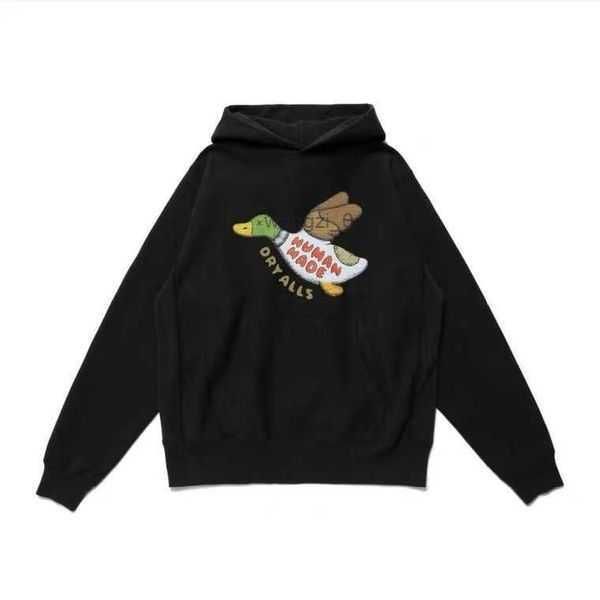 designer richao kaws co branded human made plush hoodie pullover duck polar bear cotton size xl 7 u6in, Black
designer richao kaws co branded human made plush hoodie pullover duck polar bear cotton size xl 7 u6in, Black