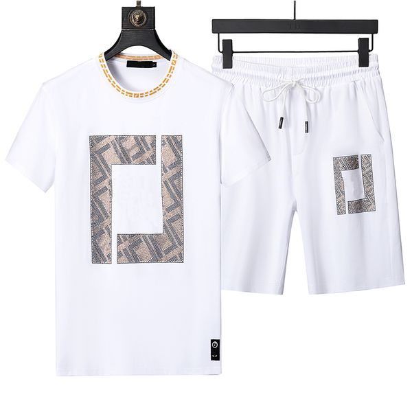 tshirt polo mens designers tracksuit set running men letter slim clothing track kit casual sports two-piece short sleeve suit, Gray 
tshirt polo mens designers tracksuit set running men letter slim clothing track kit casual sports two-piece short sleeve suit, Gray