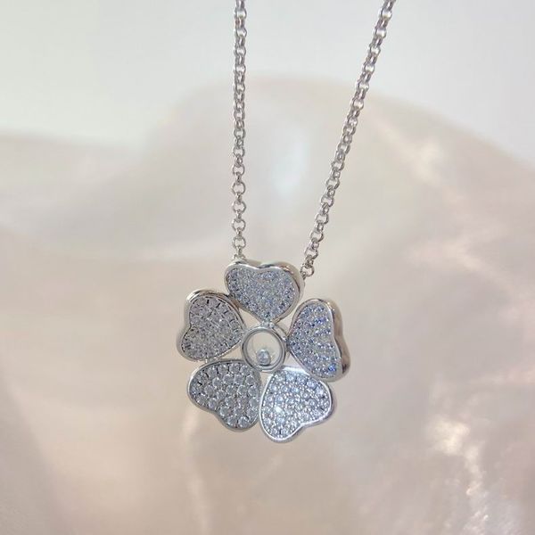 2023 lovely cute pendant necklaces long silver thin stainless steel chain blue five diamonds shinny crystal hearts designer women necklace w
2023 lovely cute pendant necklaces long silver thin stainless steel chain blue five diamonds shinny crystal hearts designer women necklace w