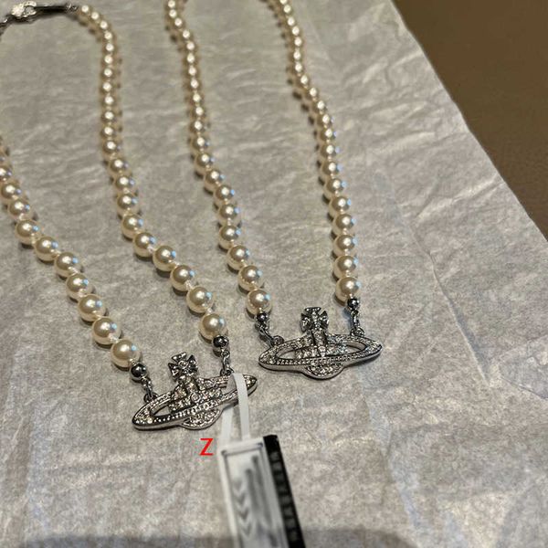designer necklaces western empress dowager classic saturn pearl necklace jewelry, Silver
designer necklaces western empress dowager classic saturn pearl necklace jewelry, Silver