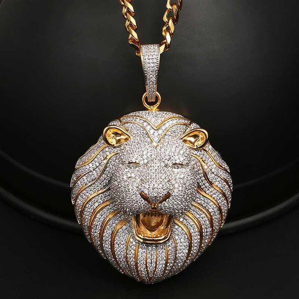 luxury big lion head pendant cubic zirconia iced out hip hop sliver gold jewelry charm animal pendant for men, Silver
luxury big lion head pendant cubic zirconia iced out hip hop sliver gold jewelry charm animal pendant for men, Silver