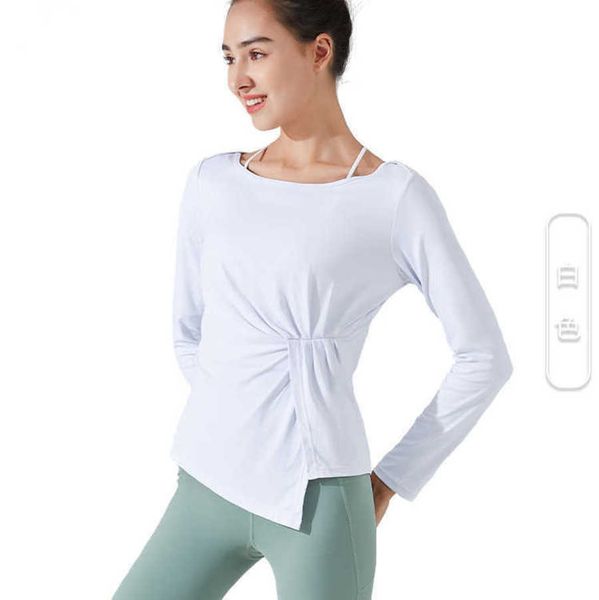 designer lululemens t shirt original factory new long sleeve yoga suit women's slim fit and slim running sports pilates fitness suit wi, White
designer lululemens t shirt original factory new long sleeve yoga suit women's slim fit and slim running sports pilates fitness suit wi, White