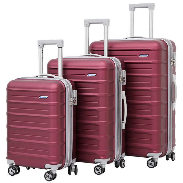 expansion layer zipper three piece set luggage anti scratch abs trolley case set travel case portable boarding case 230616
expansion layer zipper three piece set luggage anti scratch abs trolley case set travel case portable boarding case 230616