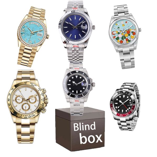 luxury blind box buy five get series men's automatic mechanical fashion watch 40mm 2813 movement 904 stainless steel waterproof luminou, Slivery;brown
luxury blind box buy five get series men's automatic mechanical fashion watch 40mm 2813 movement 904 stainless steel waterproof luminou, Slivery;brown