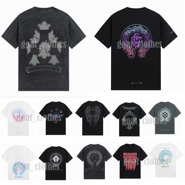 2023 designer classic chromes mens t-shirts summer ch brand t-shirts white short casual embossed letter heart horseshoe sanskrit cross patte, White;black
2023 designer classic chromes mens t-shirts summer ch brand t-shirts white short casual embossed letter heart horseshoe sanskrit cross patte, White;black
