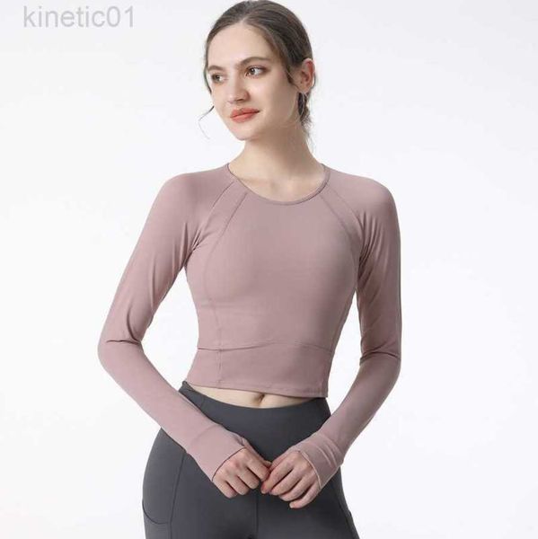 designer lululemens t shirt original yoga suit long sleeved with chest pad running training quick dried clothes exposed umbilical tight fitn, White
designer lululemens t shirt original yoga suit long sleeved with chest pad running training quick dried clothes exposed umbilical tight fitn, White