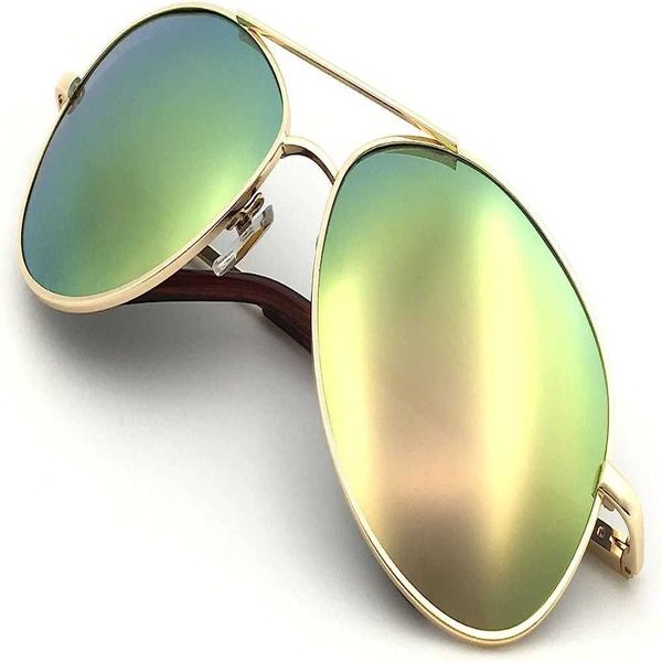 men's fashion designer style classic aviator sunglasses polarized 100% uv protection akzx, White;black
men's fashion designer style classic aviator sunglasses polarized 100% uv protection akzx, White;black