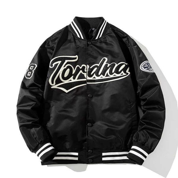 american casual baseball suit men's 2022 autumn dress new hooded embroidery hip hop hip hop couple coat fashion brand jacket, Black;brown
american casual baseball suit men's 2022 autumn dress new hooded embroidery hip hop hip hop couple coat fashion brand jacket, Black;brown