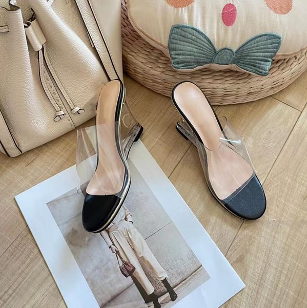 women transparency slipper double letter wedge sandal designer women high-heeled sandal fashion leisure summer sheepskin sole slipper slippe, Black
women transparency slipper double letter wedge sandal designer women high-heeled sandal fashion leisure summer sheepskin sole slipper slippe, Black