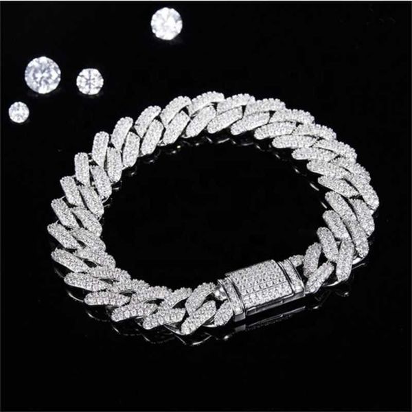 iced out chain diamond bling jewelry men's bracelet chains for men, Silver
iced out chain diamond bling jewelry men's bracelet chains for men, Silver
