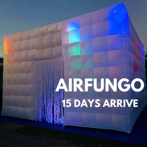 white inflatable nightclub dome tent wedding cube square gazebo event big portable night club party pavilion for outdoor use
white inflatable nightclub dome tent wedding cube square gazebo event big portable night club party pavilion for outdoor use